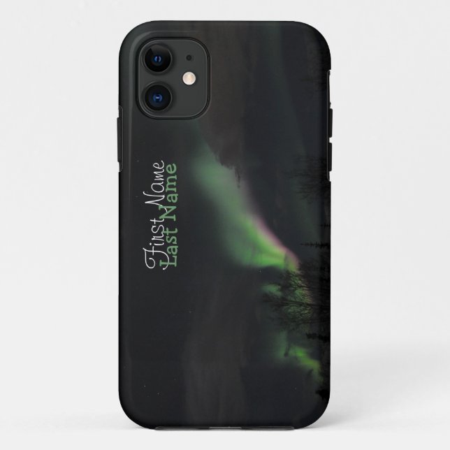 ABPAG Aurora Borealis Purple and Green Case-Mate iPhone Case (Back)