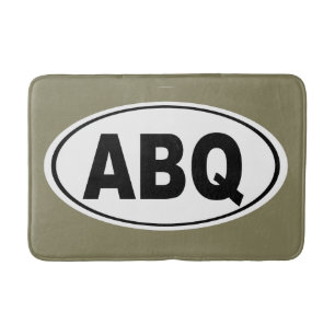 ABQ Albuquerque New Mexico Bath Mat