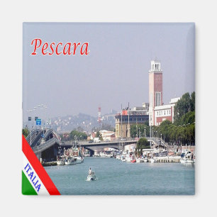 ABR011 PESCARA, Abruzzo, Italy, Fridge Magnet