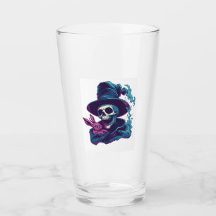 Abra-Cadabra Bones � Funny Magic Skull Glass