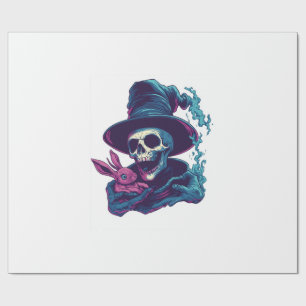Abra-Cadabra Bones � Funny Magic Skull Wrapping Paper