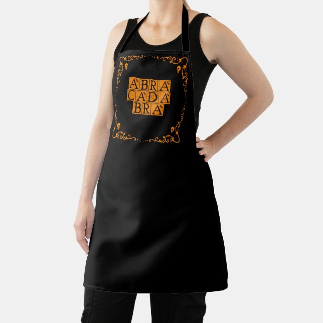 Abracadabra Magic Word All-Over Print Apron (Insitu)