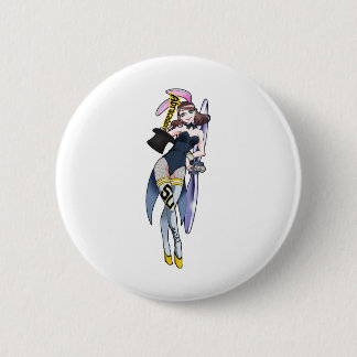 Abracadabra Mascot 6 Cm Round Badge