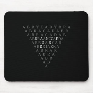 Abracadabra Vintage Gothic For Men Women Mouse Pad