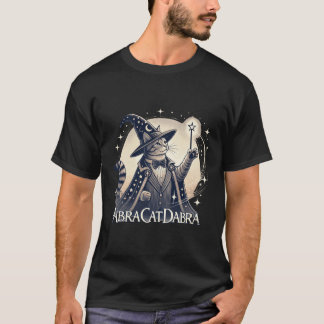 AbraCatDabra – Magical Wizard Cat T-Shirt