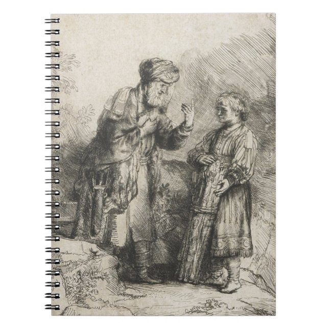 Abraham and Isaac Notebook (Front)