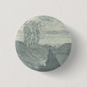 Abraham and the Three Angels 3 Cm Round Badge