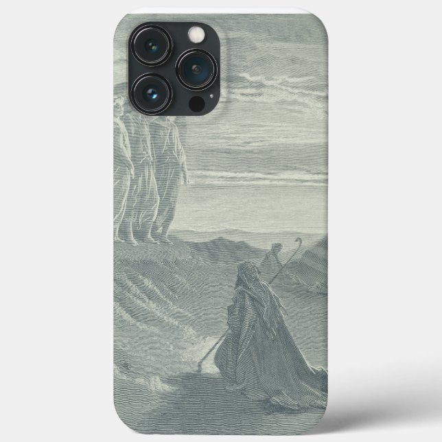 Abraham and the Three Angels Case-Mate iPhone Case (Back)