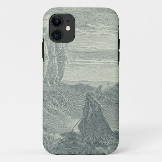 Abraham and the Three Angels Case-Mate iPhone Case (Back)