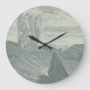 Abraham and the Three Angels Large Clock