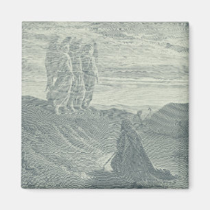 Abraham and the Three Angels Magnet
