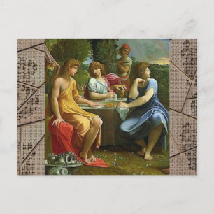 Abraham And The Three Angels Postcard