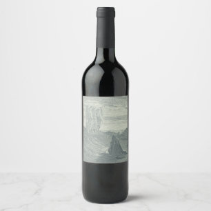 Abraham and the Three Angels Wine Label