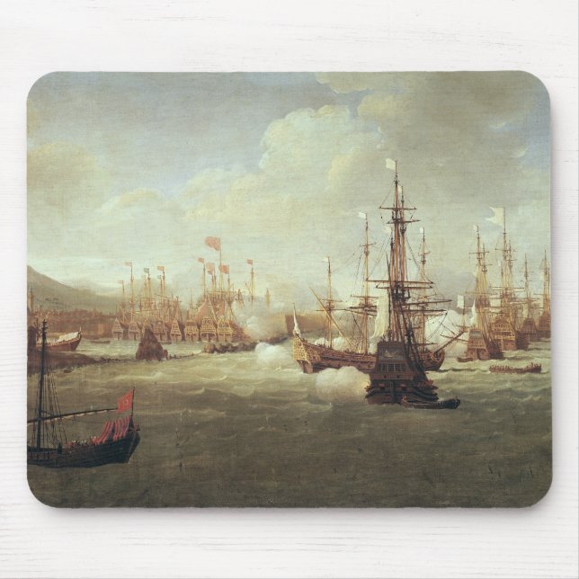 Abraham Duquesne  at Chios, after 1681 Mouse Pad (Front)