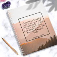 Abraham-Hicks Law of Attraction Quote Mountains