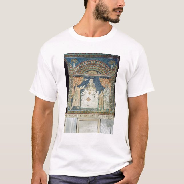 Abraham, Isaac and Melchisedech T-Shirt (Front)