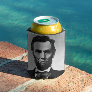 Abraham Lincoln: 16th President of America Can Cooler