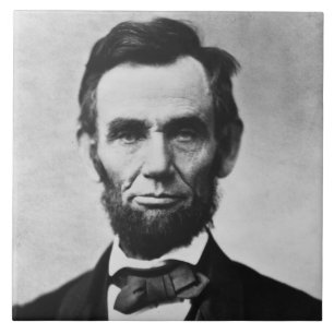 Abraham Lincoln: 16th President of America Ceramic Tile
