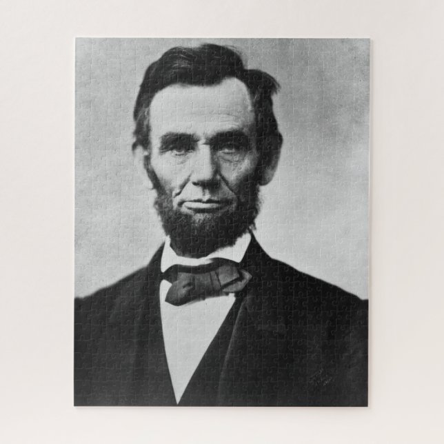 Abraham Lincoln: 16th President of America Jigsaw Puzzle (Vertical)