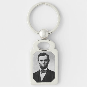 Abraham Lincoln: 16th President of America Key Ring