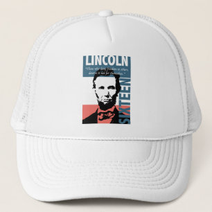 Abraham Lincoln 16th President Trucker Hat