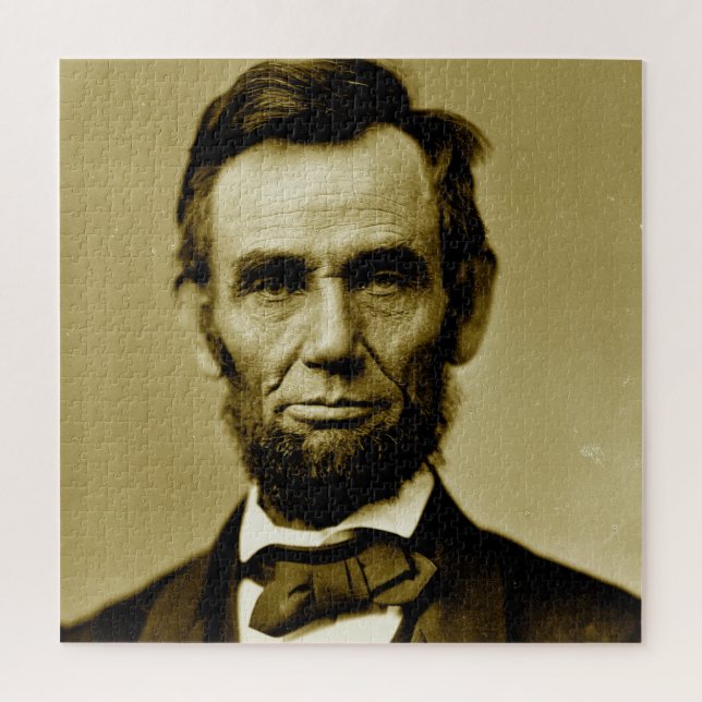 Abraham Lincoln 16th US President Jigsaw Puzzle (Vertical)