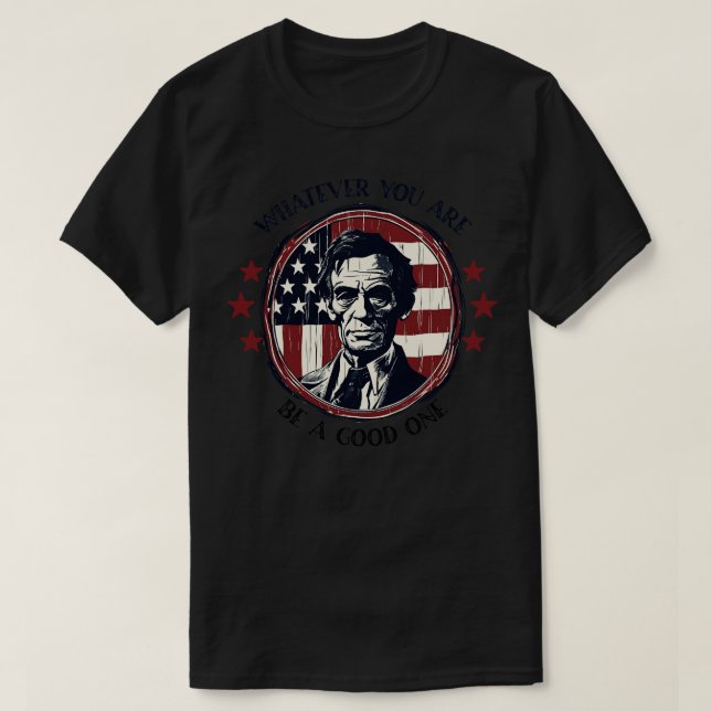 Abraham Lincoln 1 T-Shirt (Design Front)