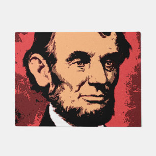 ABRAHAM LINCOLN 2 DOORMAT
