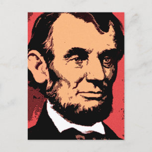 ABRAHAM LINCOLN 2 POSTCARD