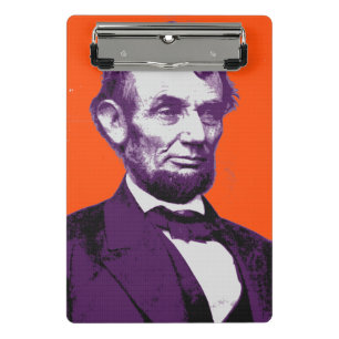 Abraham Lincoln alt Mini Clipboard