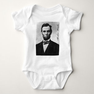 ABRAHAM LINCOLN BABY BODYSUIT