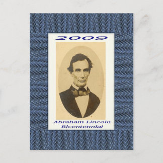 Abraham Lincoln Bicentennial Commemorative Postcard