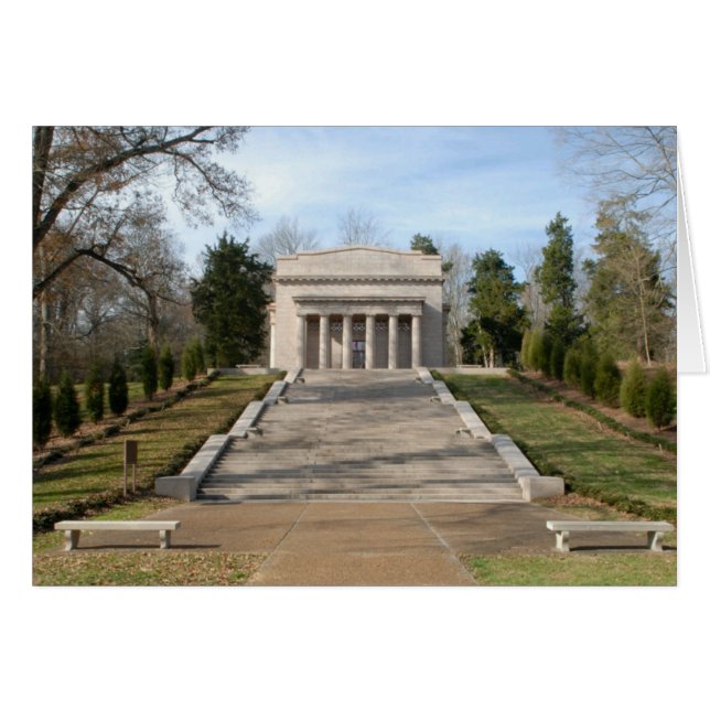 Abraham Lincoln Birthplace Memorial Blank Card (Front Horizontal)