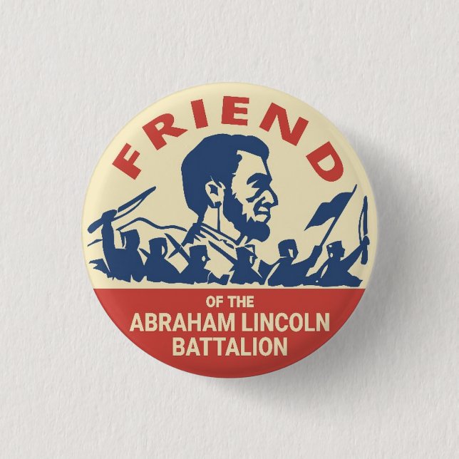 Abraham Lincoln Brigade Emblem Badge (Front)