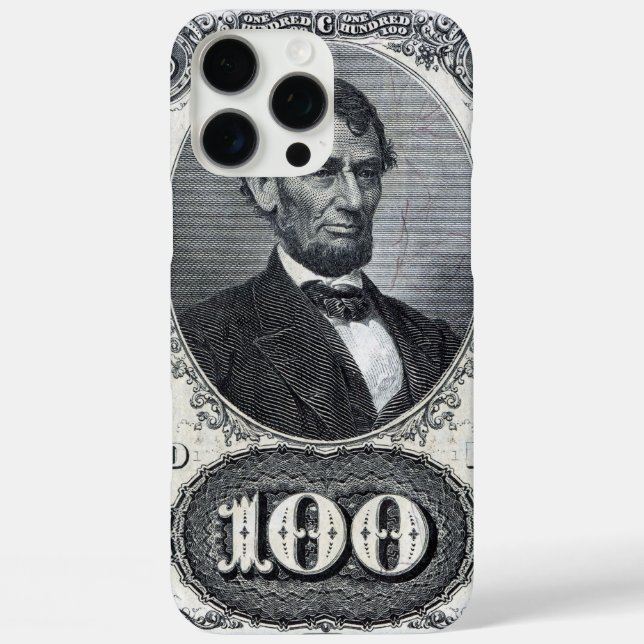 Abraham Lincoln  Case-Mate iPhone Case (Back)