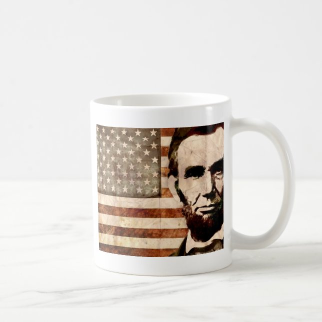 Abraham Lincoln Coffee Mug (Right)