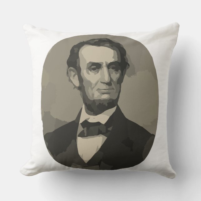 abraham lincoln cushion (Front)