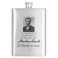 Abraham Lincoln Flask of Vice