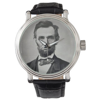 Abraham Lincoln Gettysburg Portrait Watch