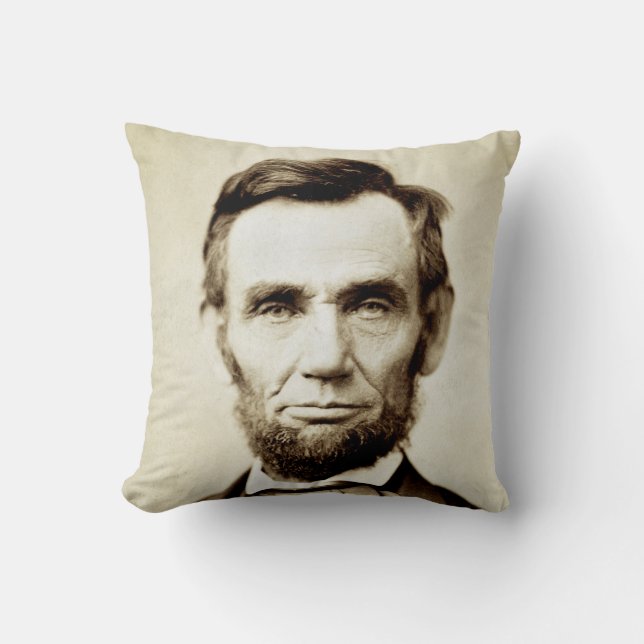 Abraham Lincoln - Honest Abe Cushion (Front)