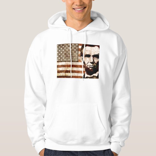 Abraham Lincoln Hoodie (Front)