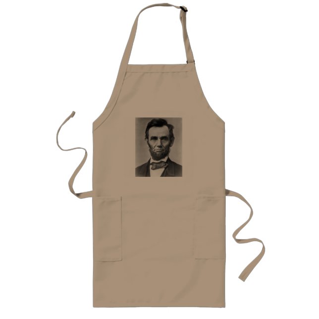 Abraham Lincoln Long Apron (Front)