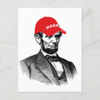 Abraham Lincoln MAGA Postcard