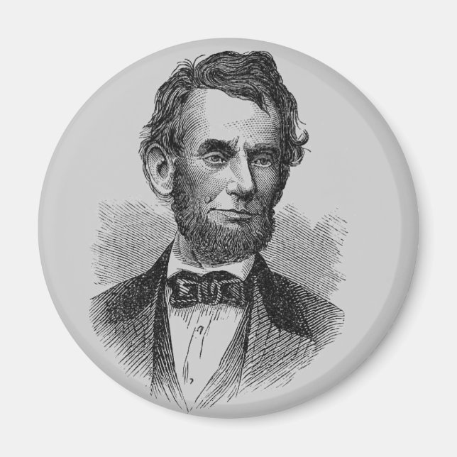 Abraham Lincoln Magnet (Front)