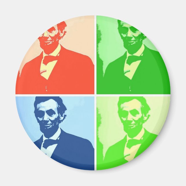 Abraham Lincoln Magnet (Front)