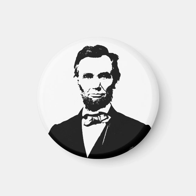 Abraham Lincoln Magnet (Front)