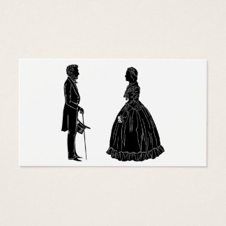 abraham lincoln mary todd lincoln silhouette