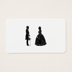 abraham lincoln mary todd lincoln silhouette ballo