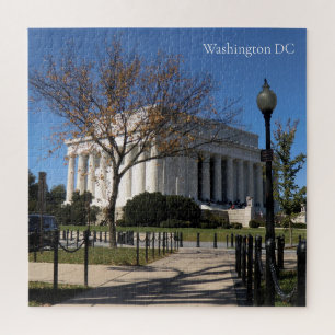 Abraham Lincoln Memorial in Washington DC Jigsaw Puzzle