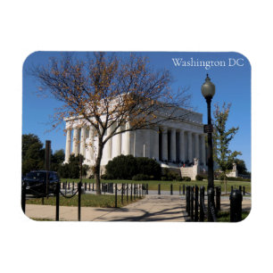 Abraham Lincoln Memorial in Washington DC Magnet
